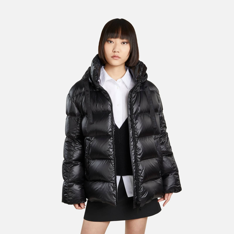 Hooded Down Jacket Black 4