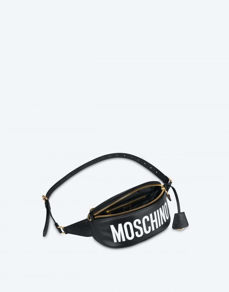 CALFSKIN BELT BAG WITH LOGO 3