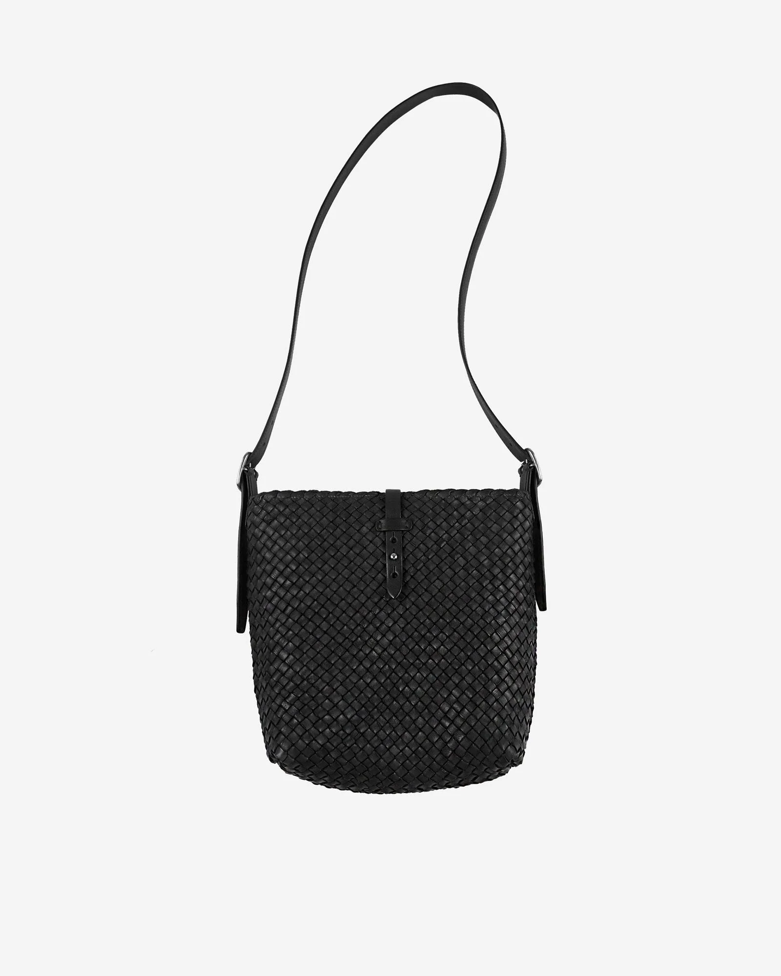 Leather shoulder bag - 1