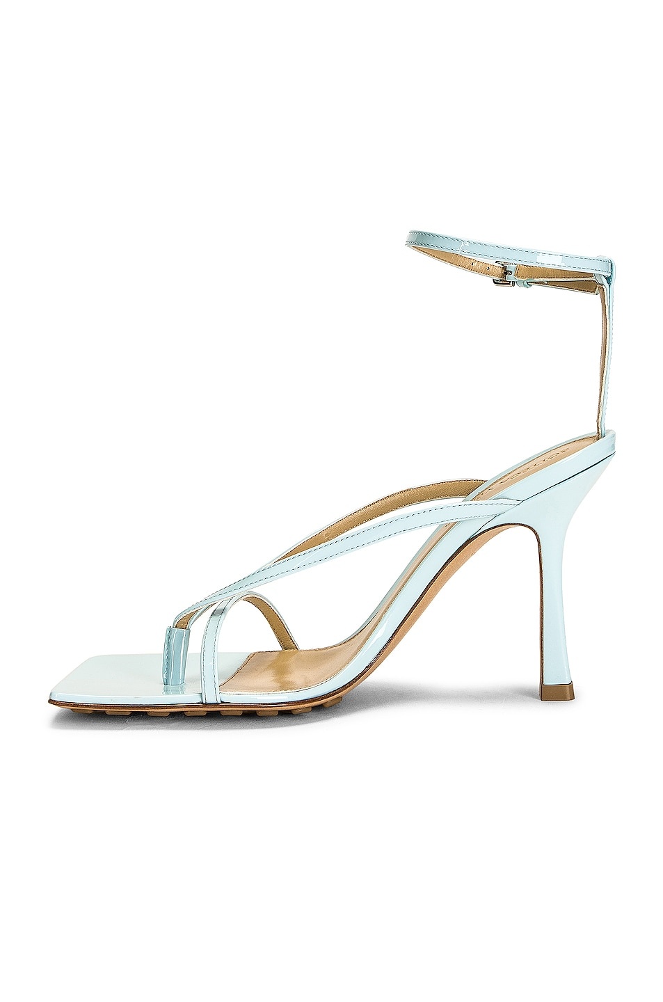 Stretch Ankle Strap Sandals - 5
