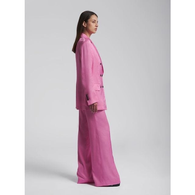 TOM FORD Pink double-breasted blazer | genteroma | REVERSIBLE