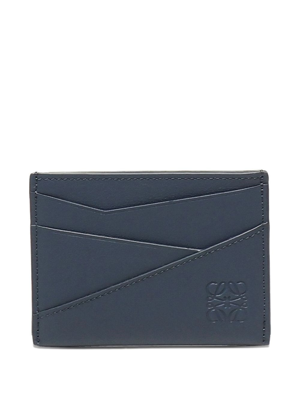 Puzzle Edge leather card case - 3