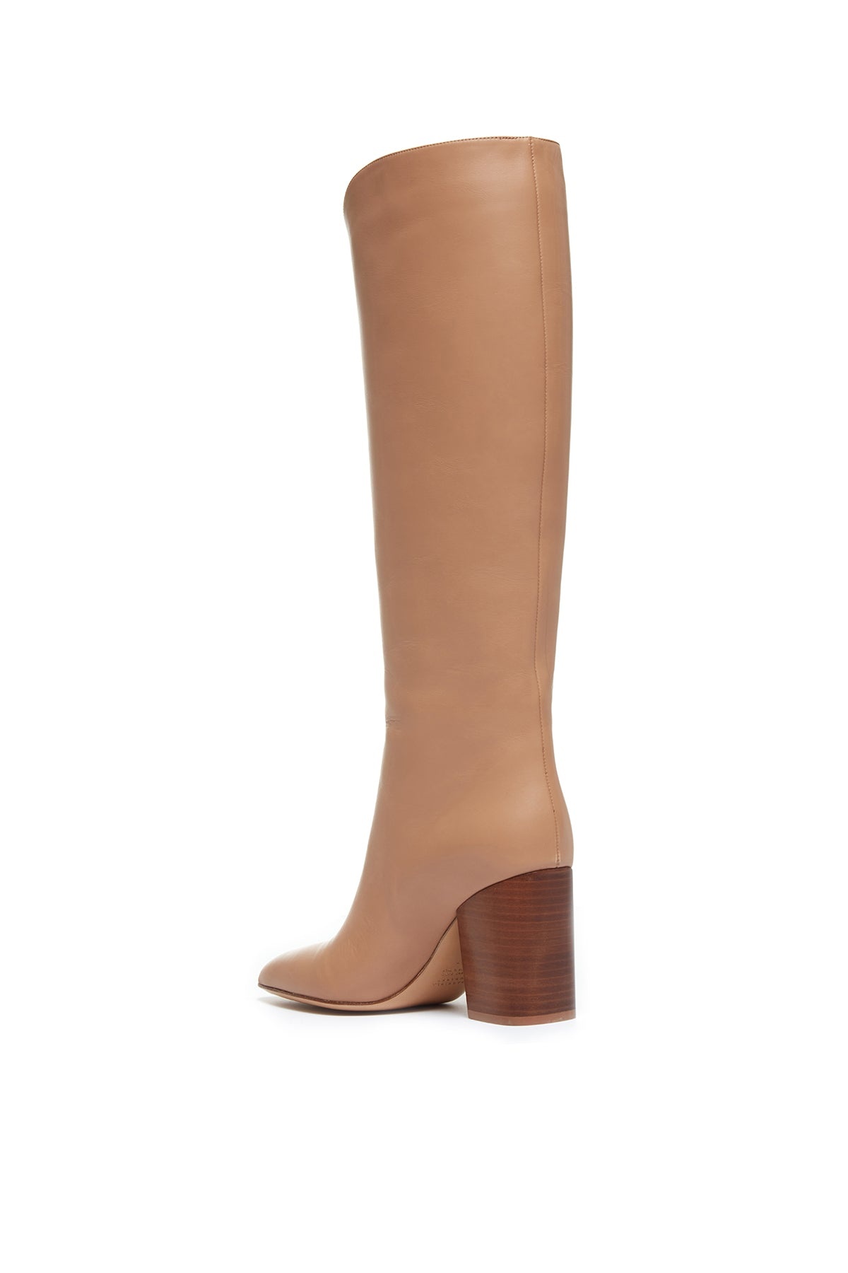 Cora Knee High Boot in Camel Leather - 3