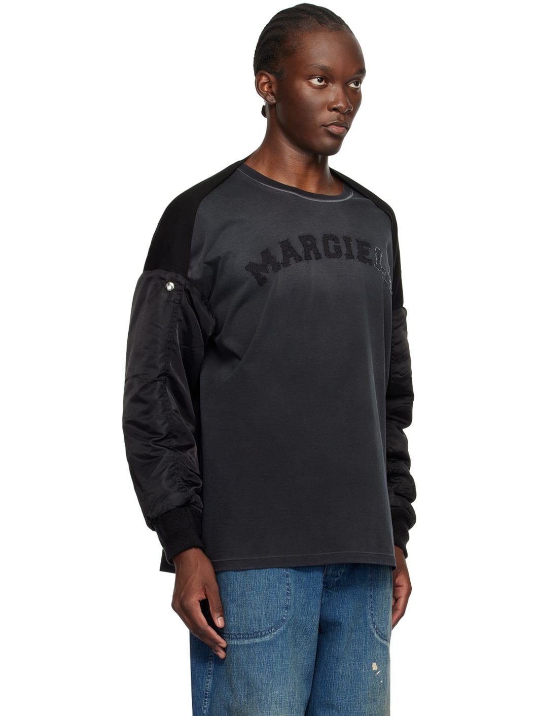 Black Nº78 Bombolero Bomber Jacket - 2