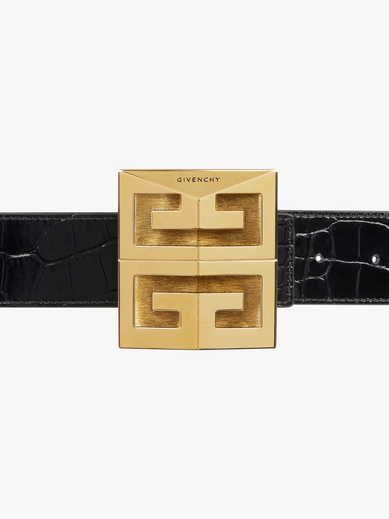 Givenchy 4G REVERSIBLE BELT IN LEATHER outlook