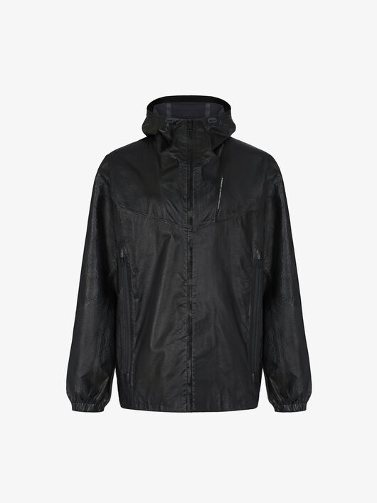 WINDBREAKER IN EXTRA-FINE PAPER-EFFECT LEATHER - 1