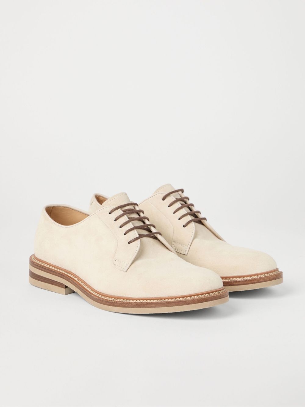 suede derby shoes - 2