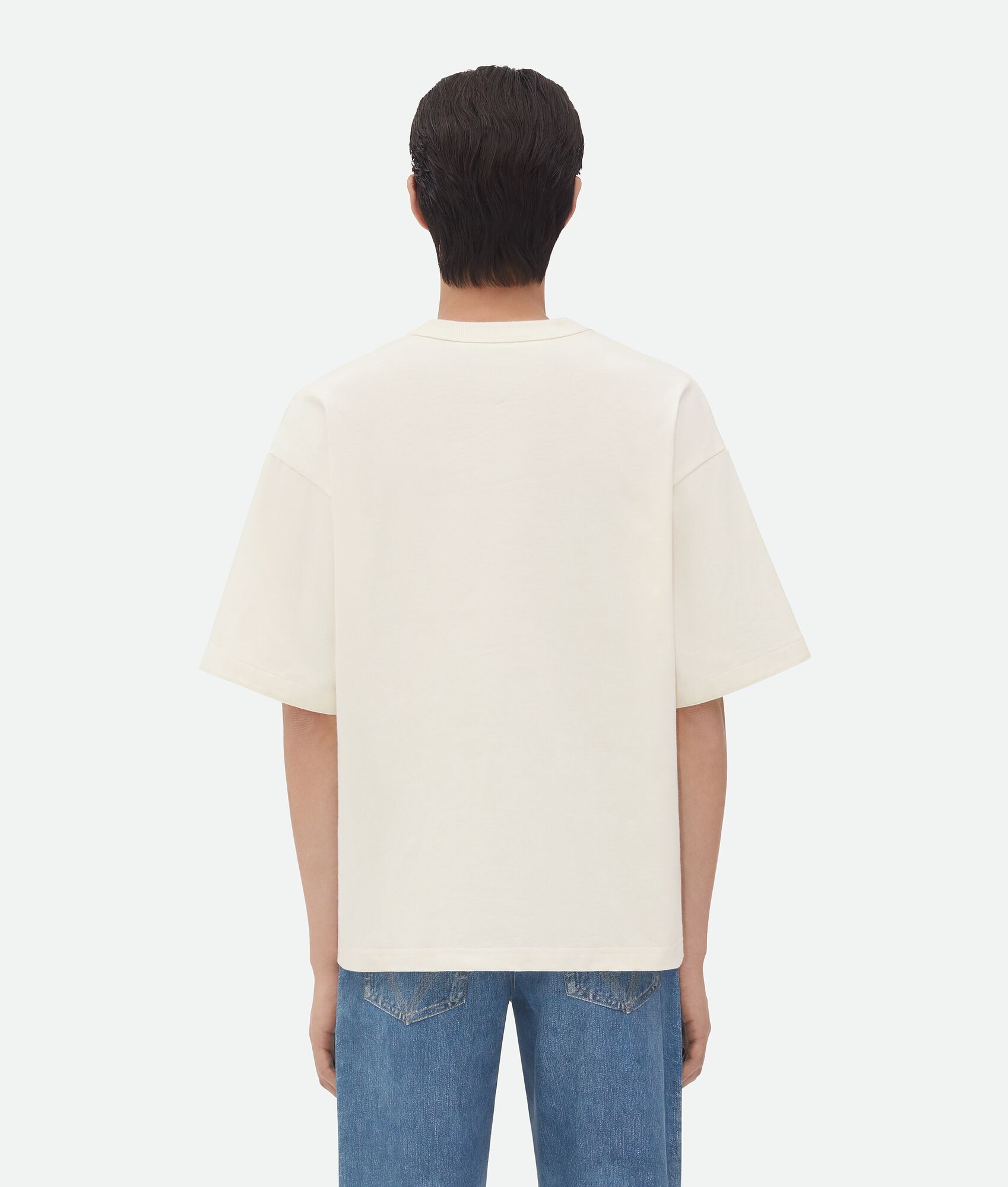 Cotton Jersey T-Shirt With Label - 3