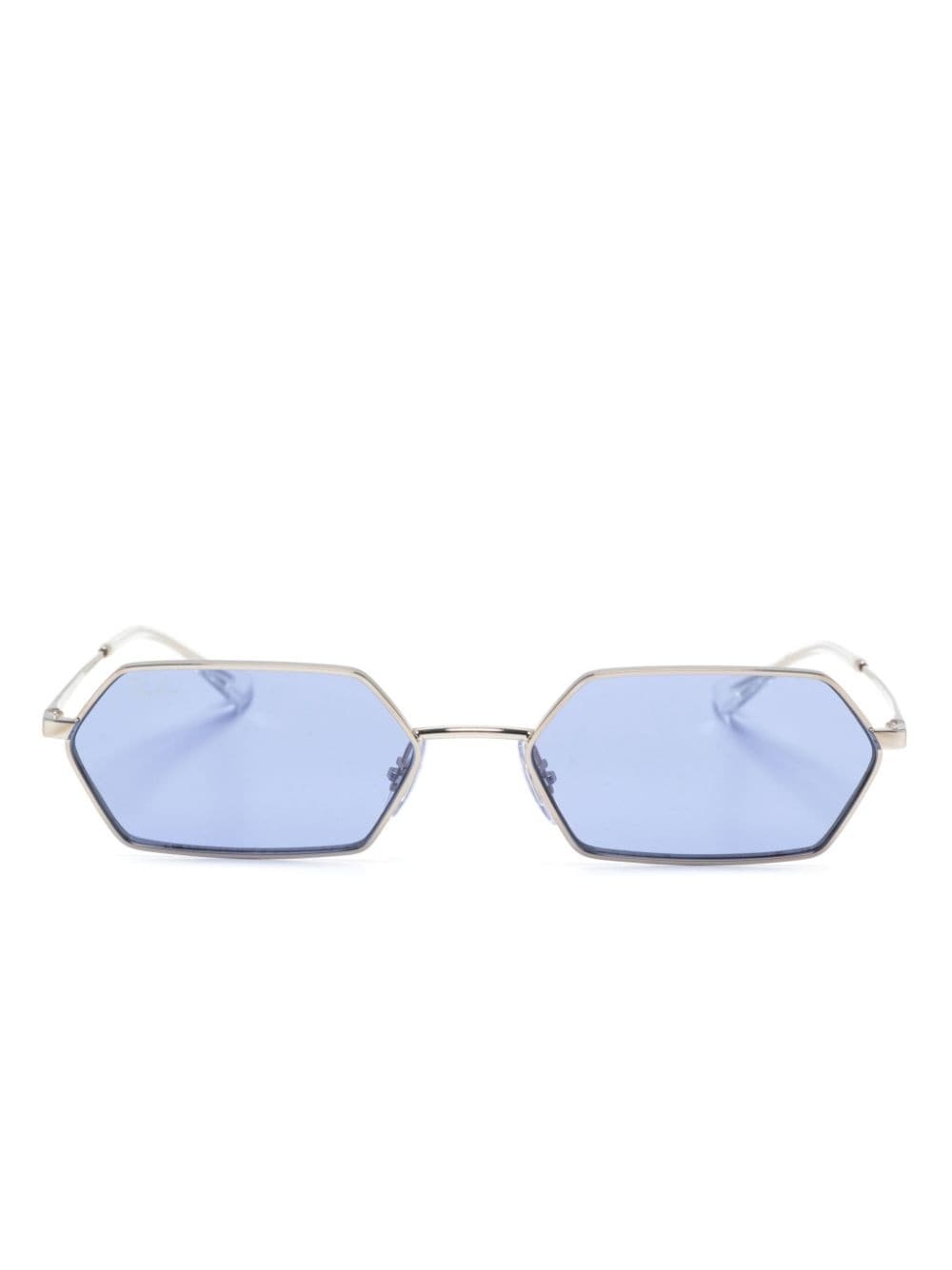 Yevi geometric-frame sunglasses - 1