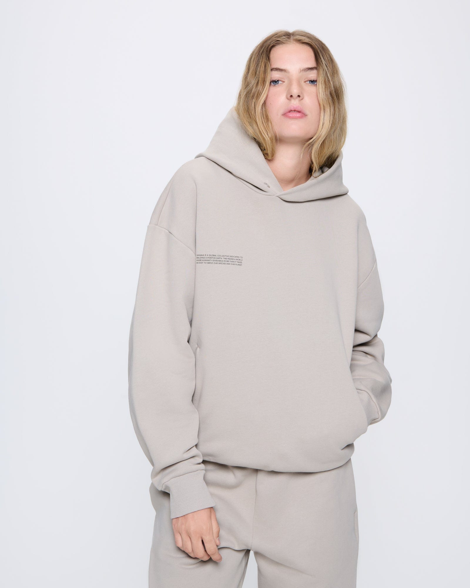 Womens DNA Hoodie - Stone - 2