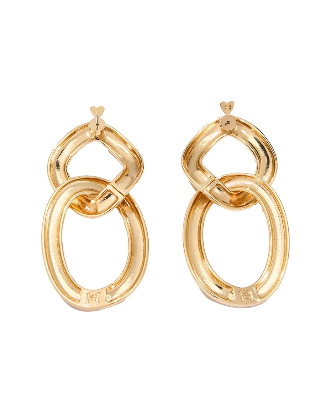 Carolina Herrera XL Chain Earrings - 1