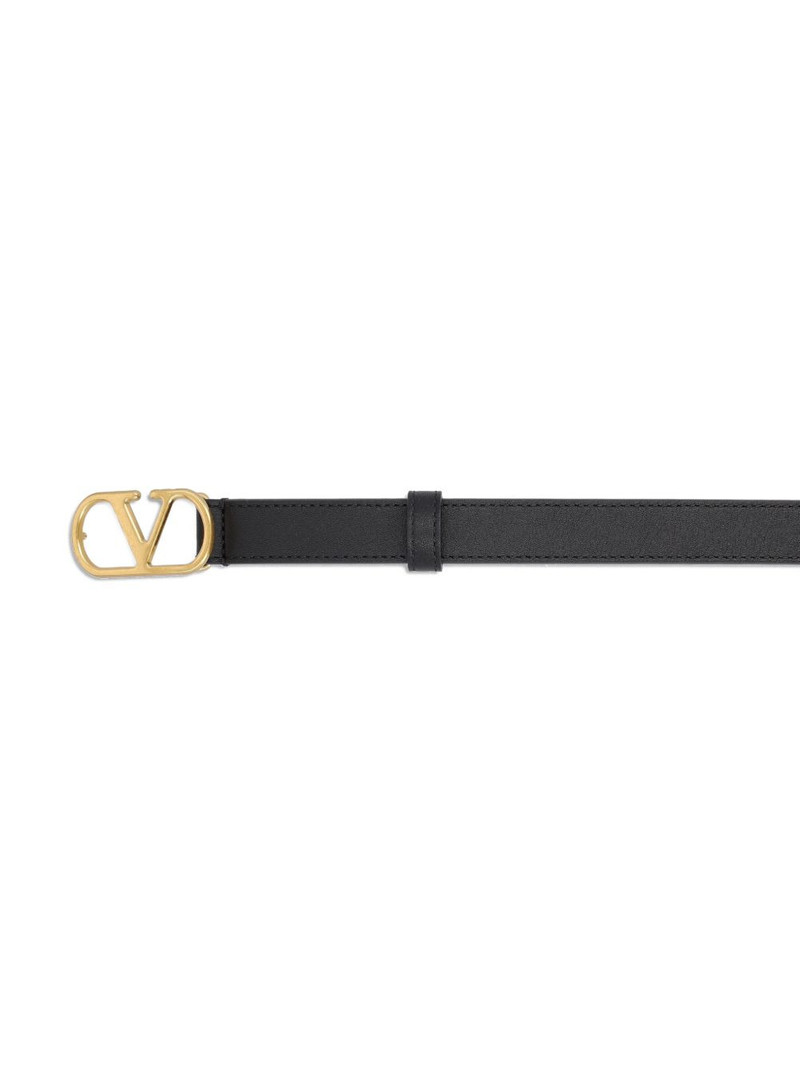 Valentino Vlogo Signature leather belt outlook