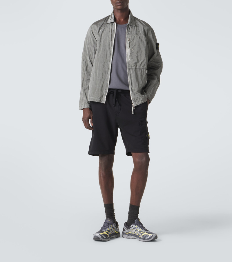 Stone Island Compass cotton shorts outlook