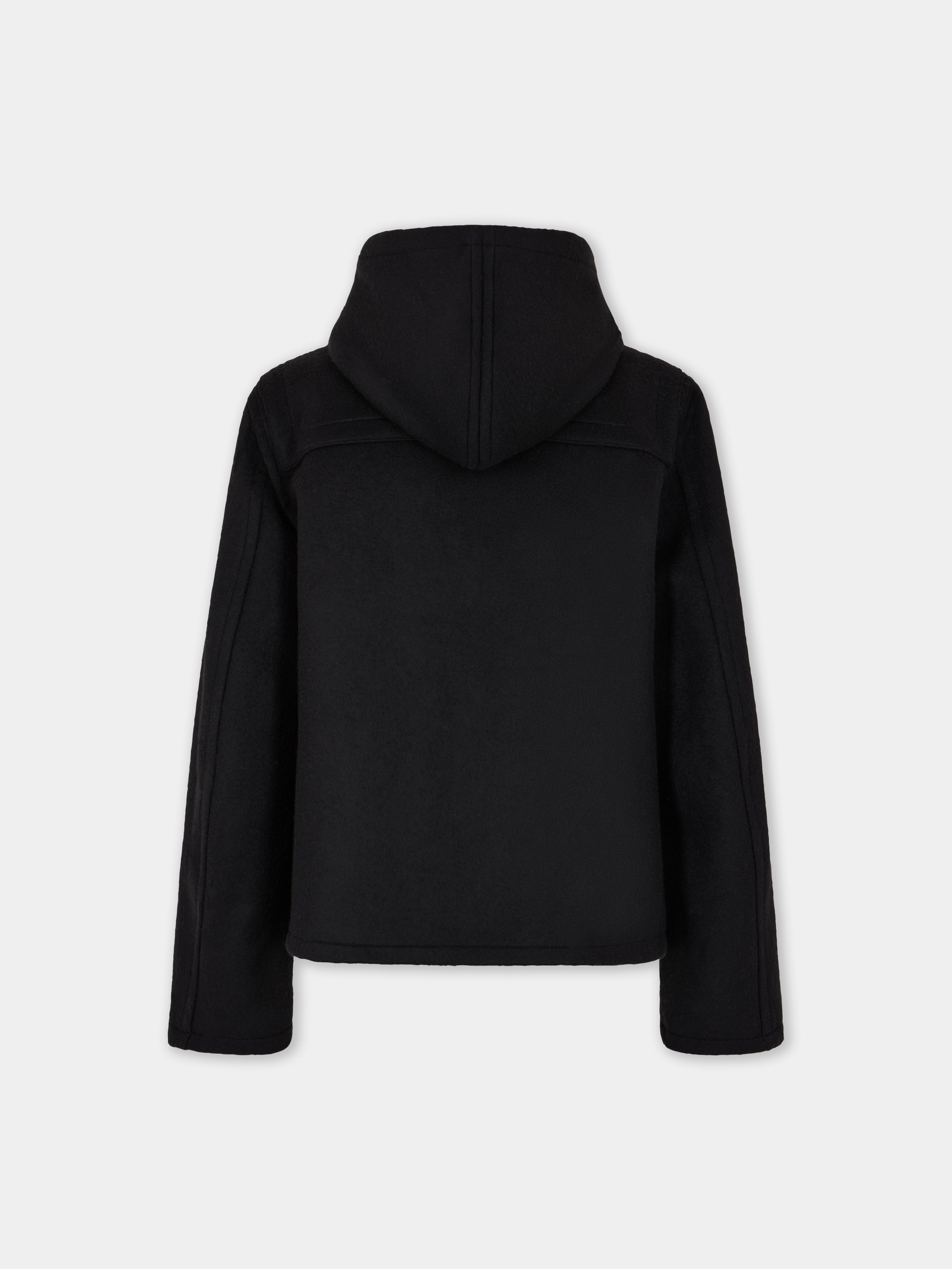 SHORT COAT IN WOOL - 5