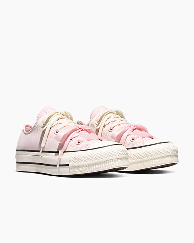 Chuck Taylor All Star Lift Platform Peached Canvas 5