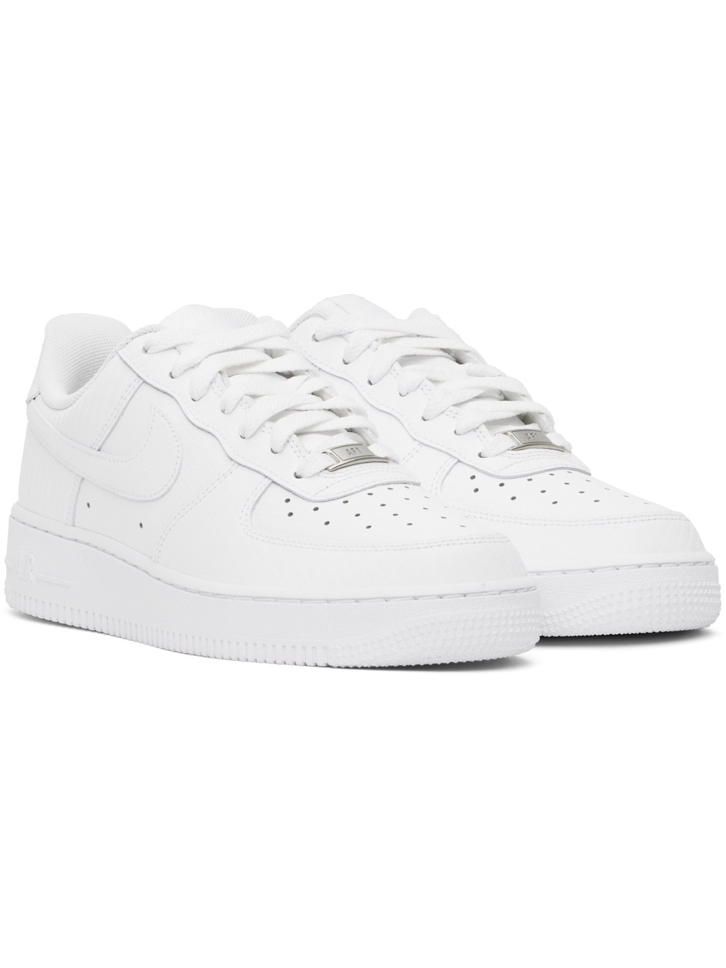 White Air Force 1 '07 Texture Sneakers - 4