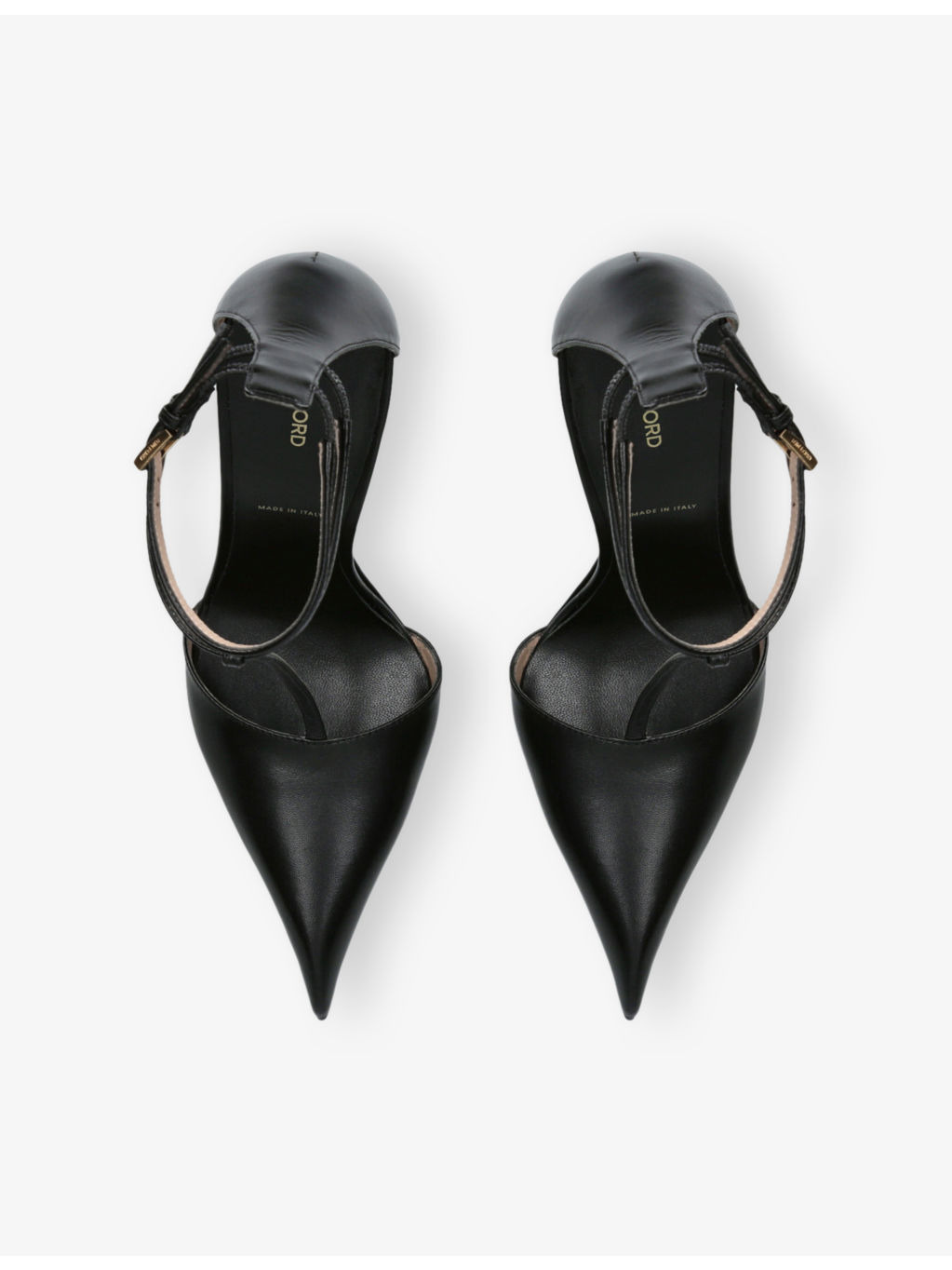 T-Strap 105 Leather Heeled Pumps - 2