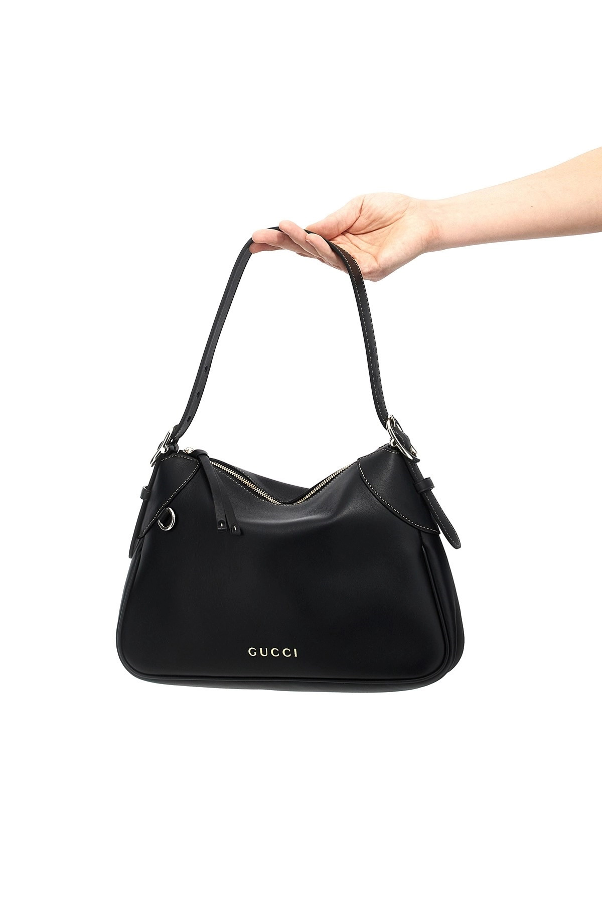 'GG Emblem' medium shoulder bag - 2
