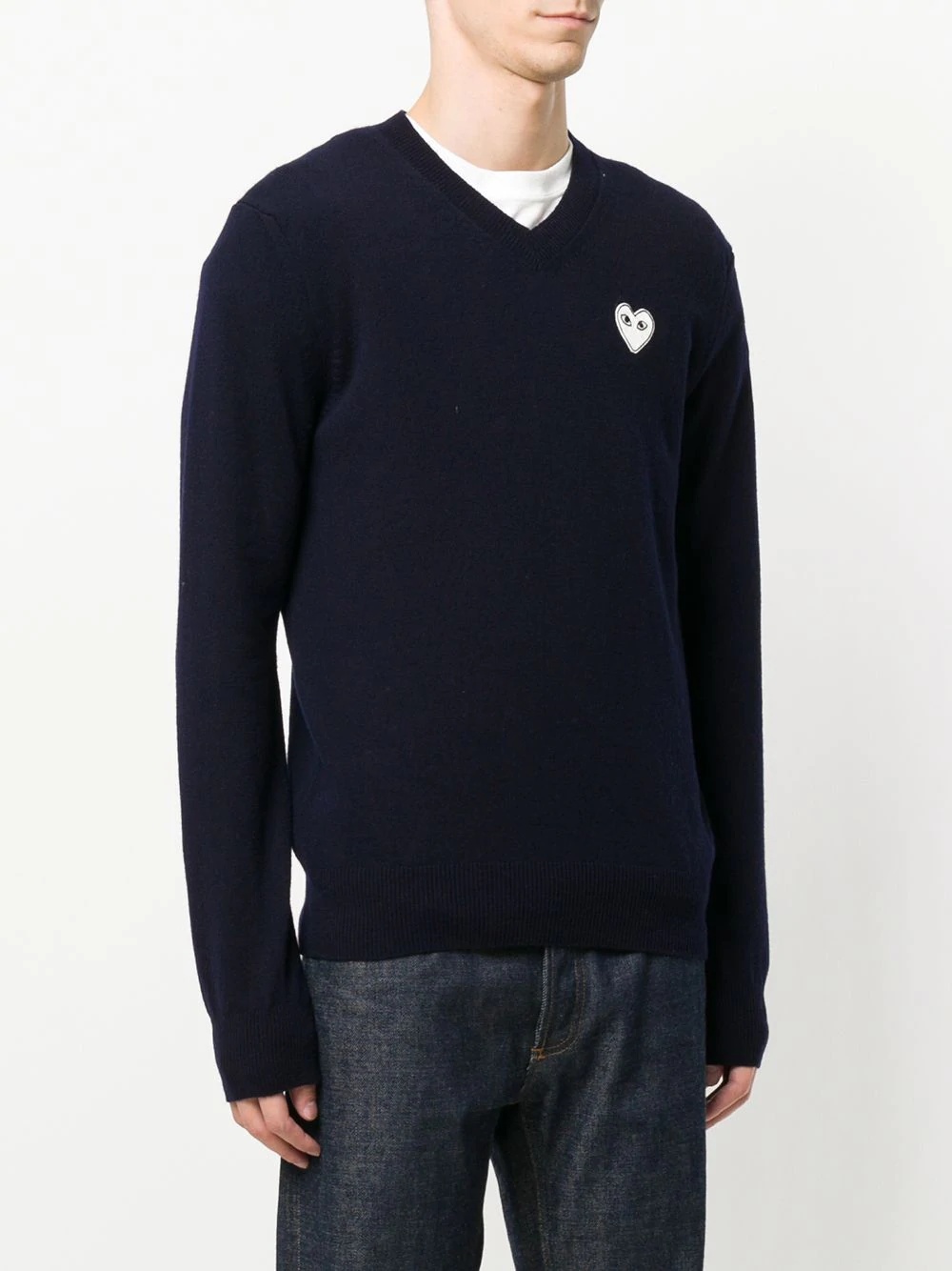 v-neck jumper - 3