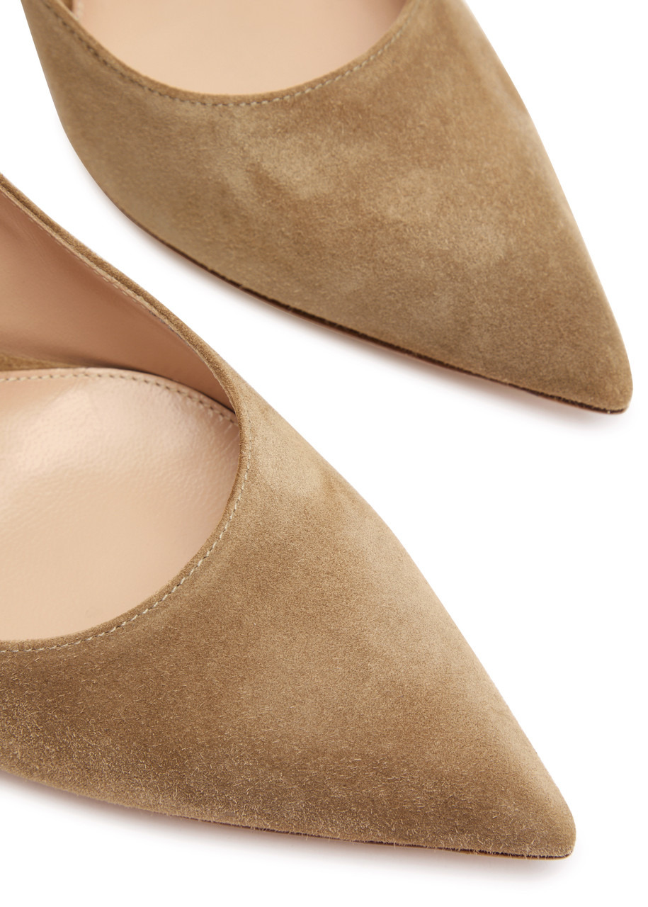 Piper 85 suede pumps - 3