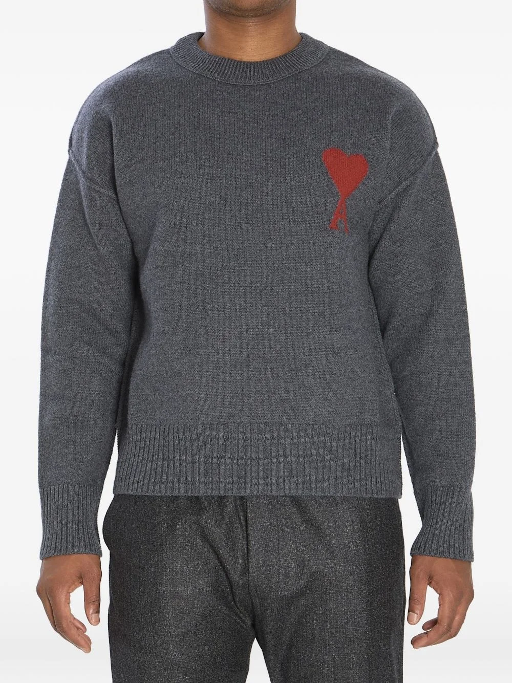 AMI PARIS 'AMI DE COEUR' SWEATER - 1