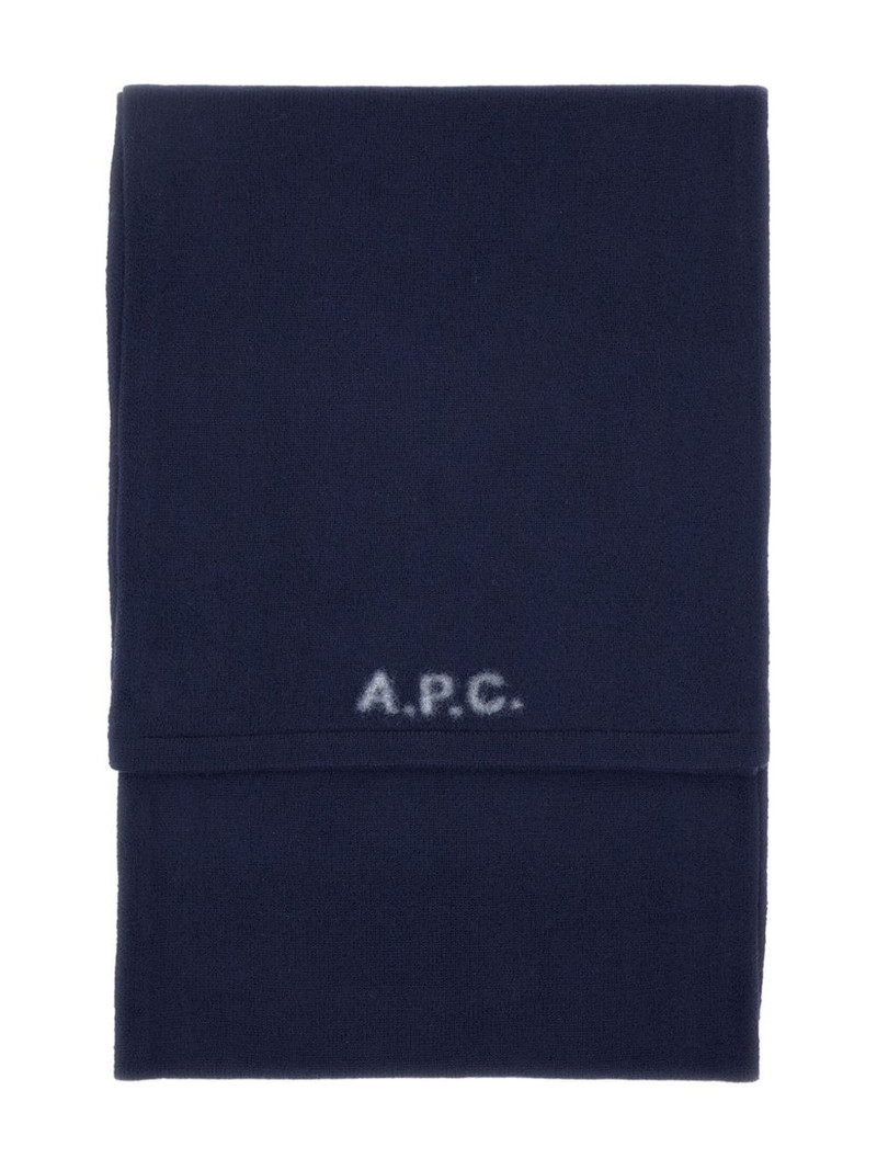 logo-embellishment scarf 1