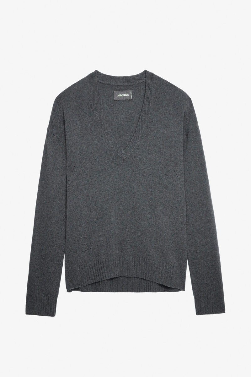Vivi Patch Cashmere Sweater 1