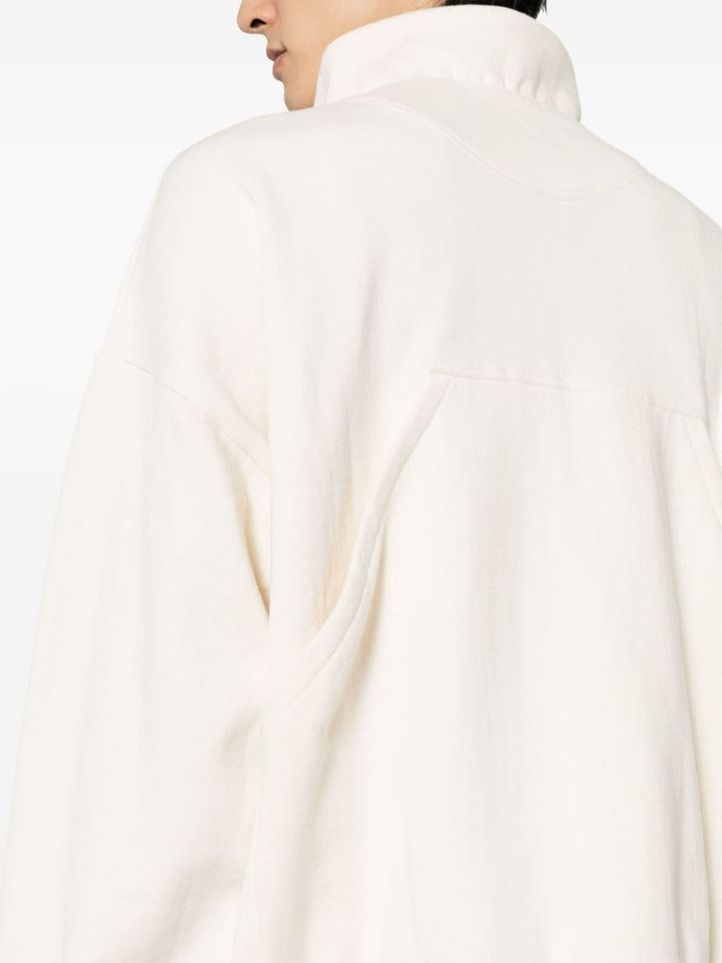 cotton fleece bomber jacket 5