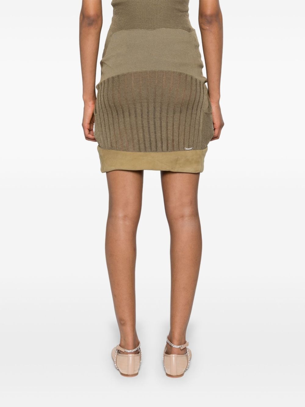 Grace peplum miniskirt - 4