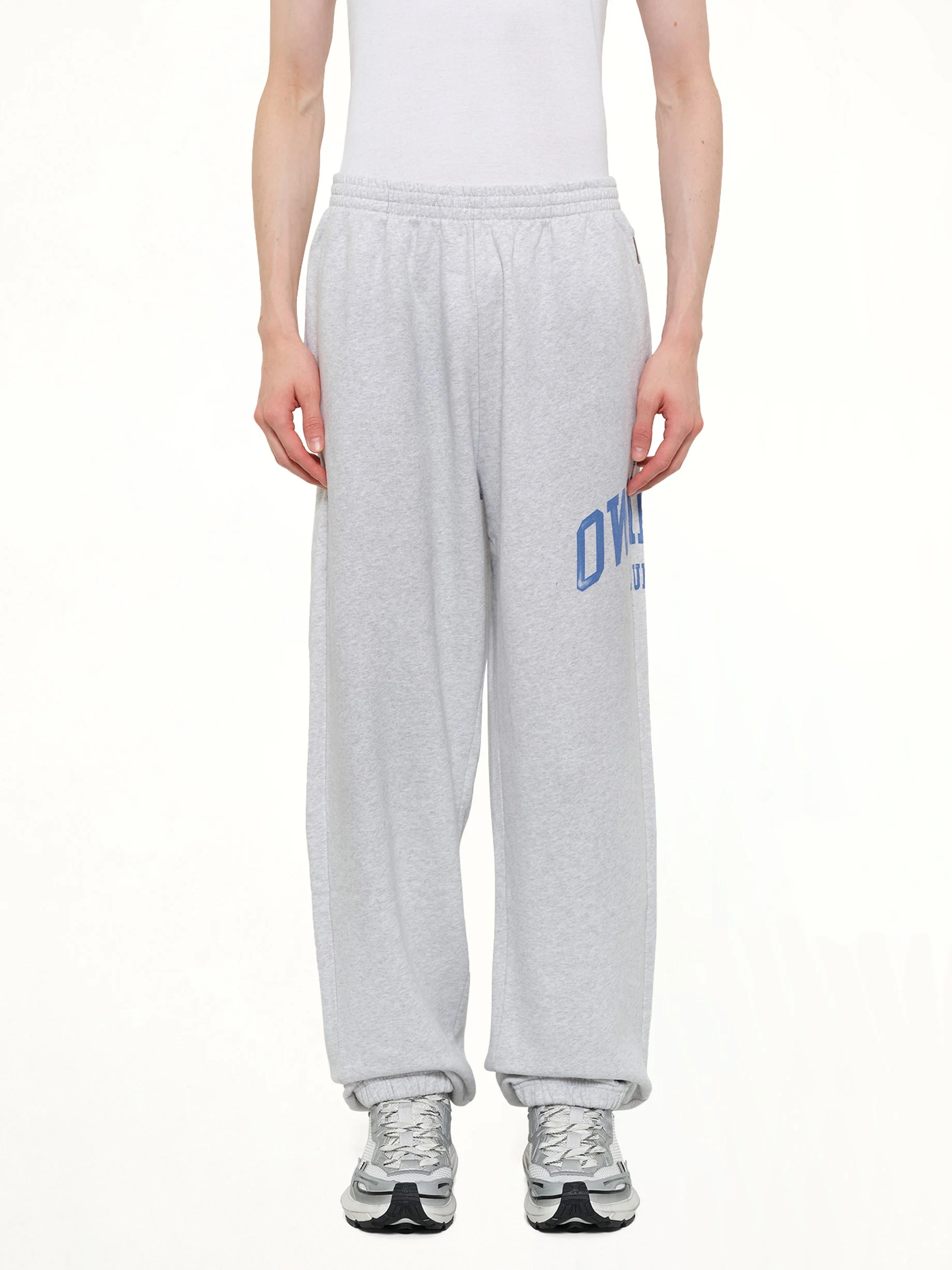 Represent Owners Club Sweatpant in Sprayed Ice Grey Marl - 1