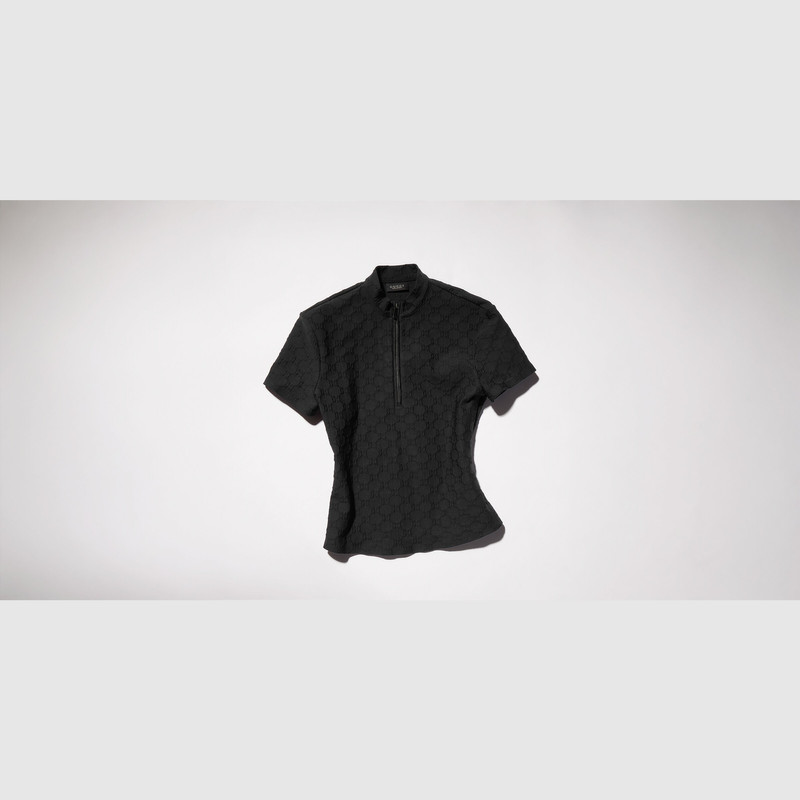 GUCCI GG jersey jacquard T-shirt outlook