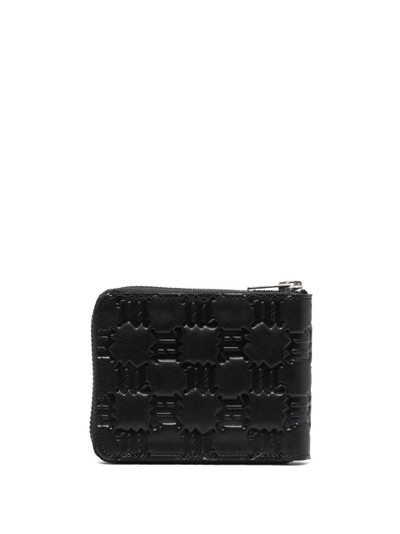 MISBHV leather zipped wallet outlook