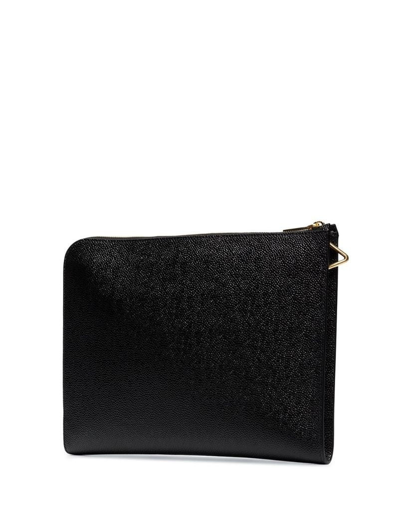 Thom Browne RWB Strap Medium Gusset Folio outlook