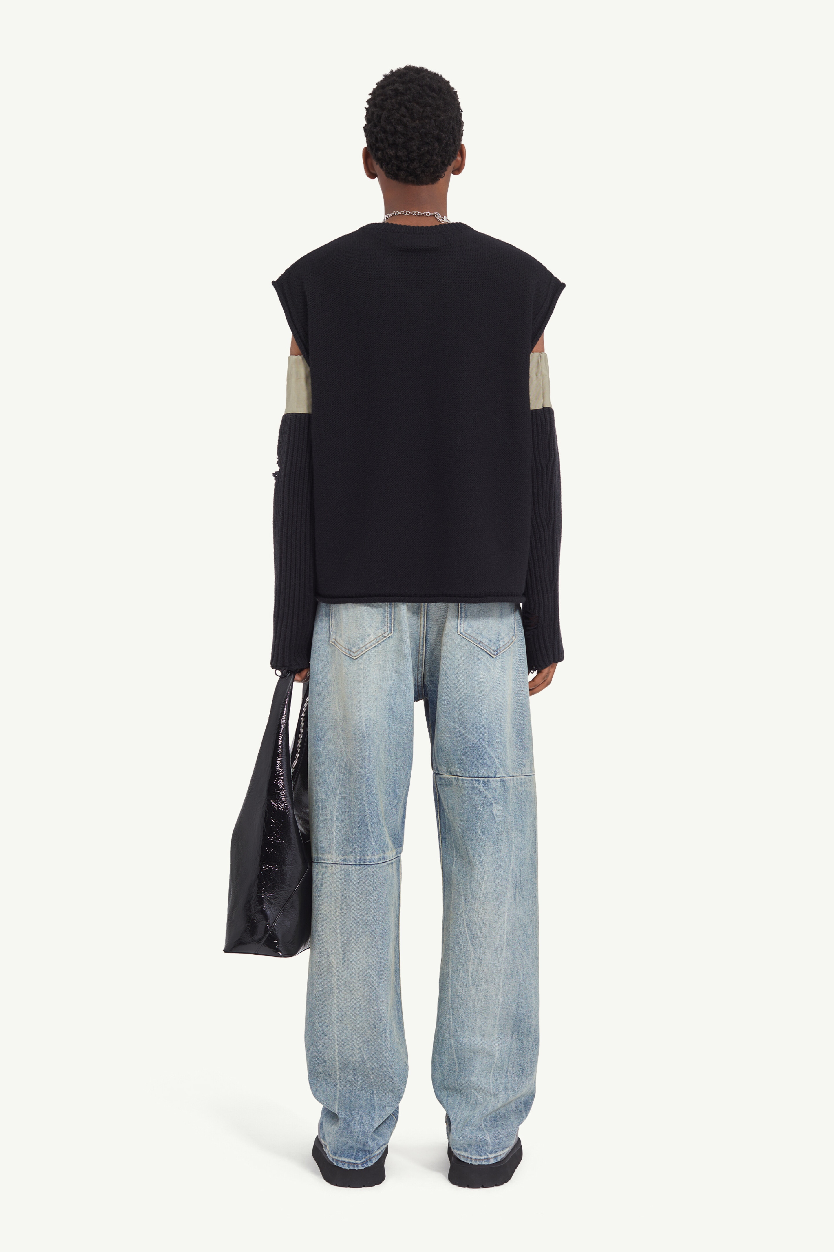 Numbers V-neck gilet - 4