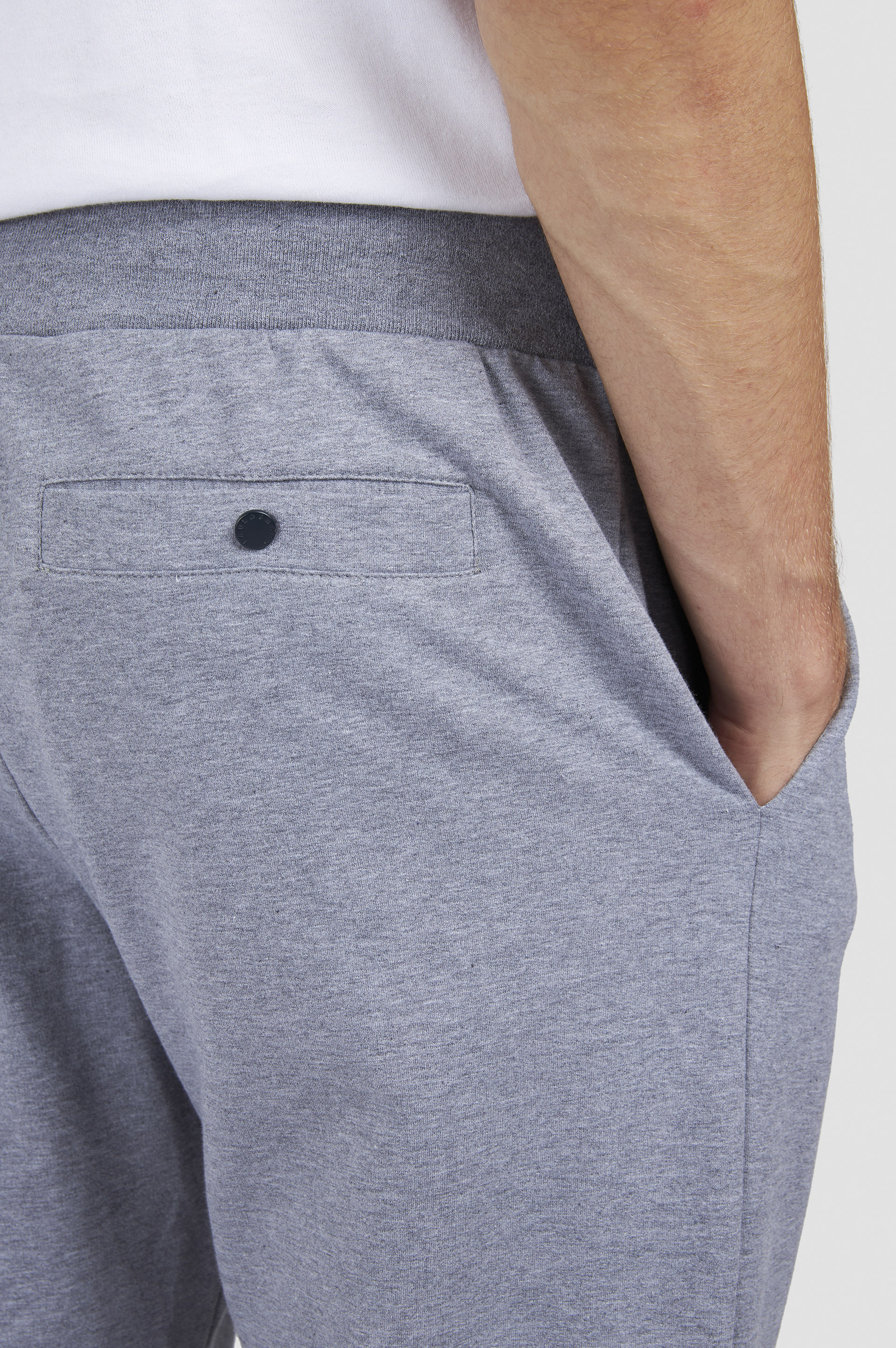 STRETCH FLEECE COTTON SPORT TROUSERS - 4