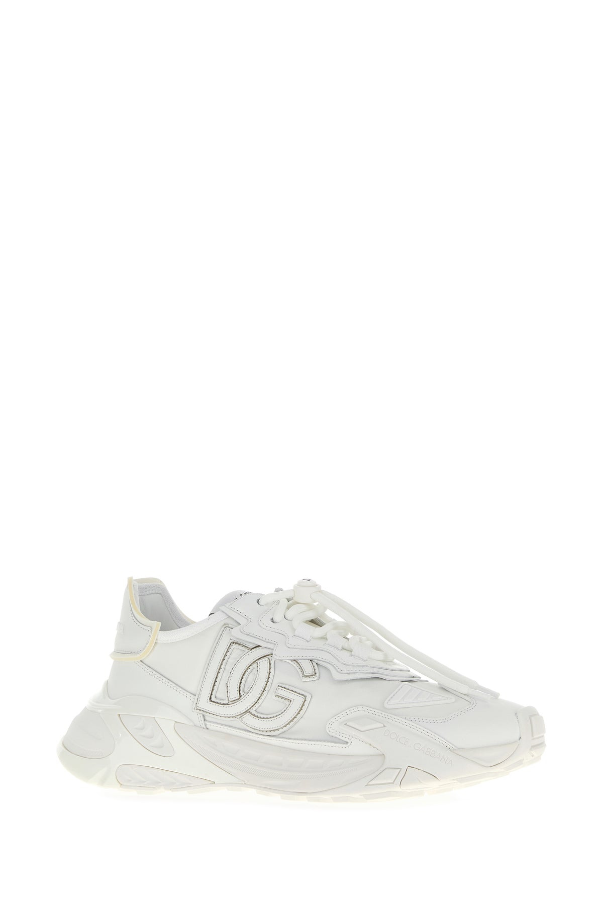 White fabric Day Faster sneakers - 2