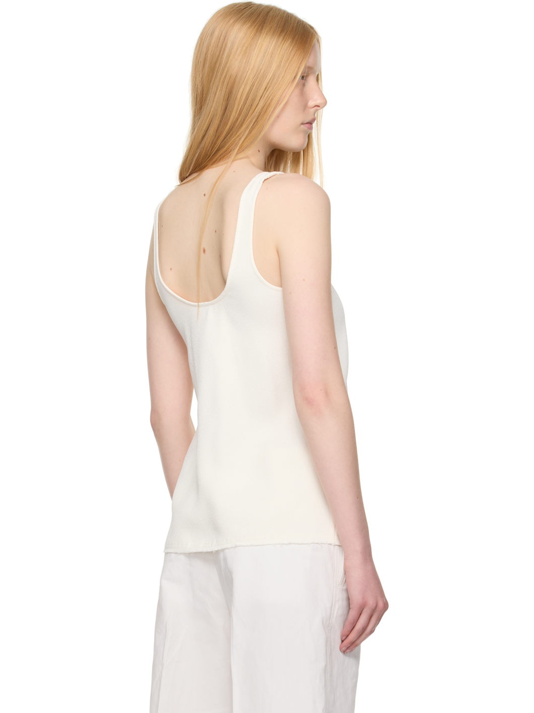 Off-White Sablé Tank Top - 3