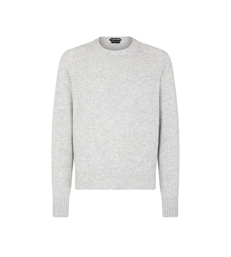 SEAMLESS CASHMERE CREWNECK - 1