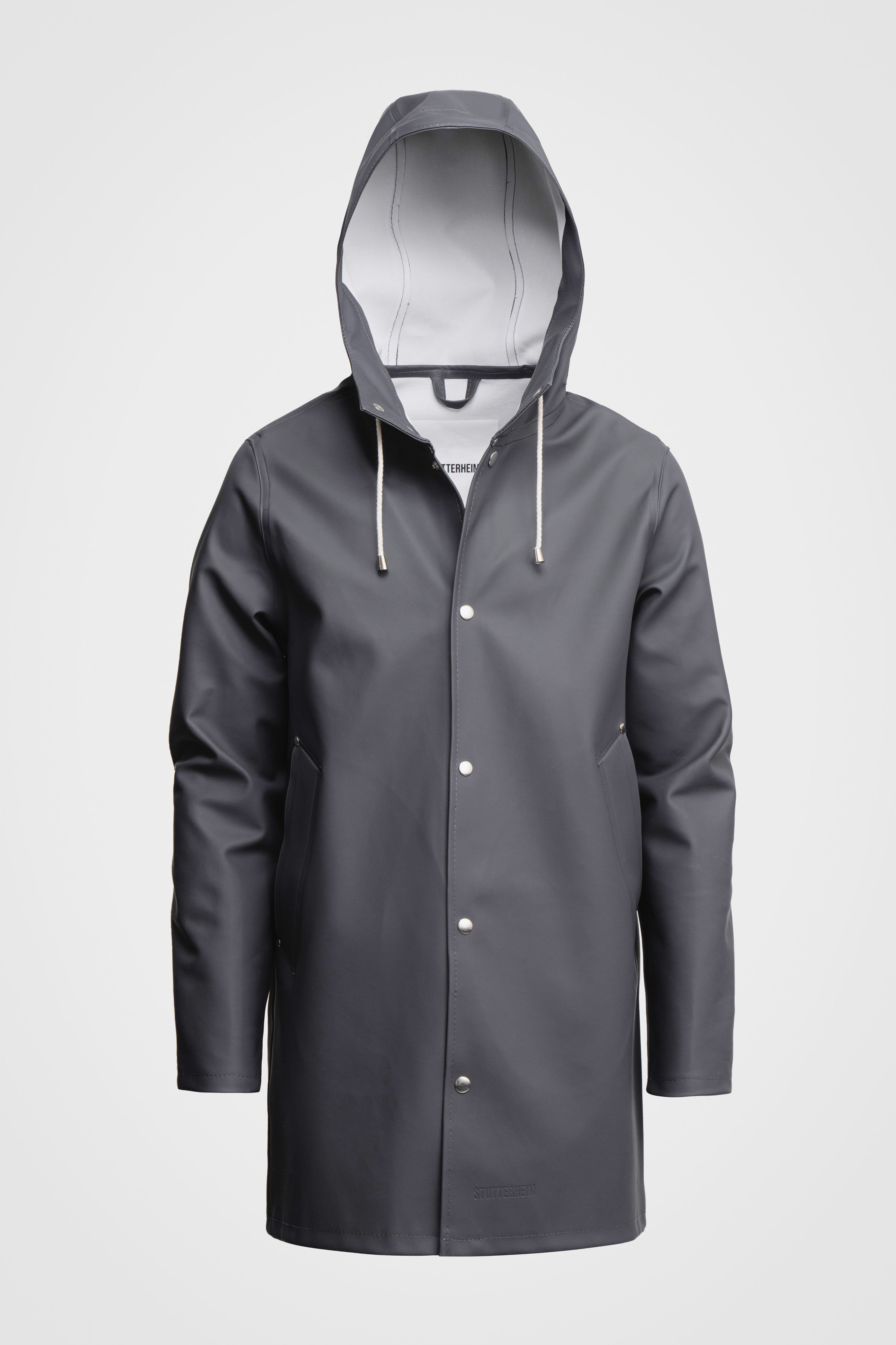 Stockholm Raincoat Charcoal - 6