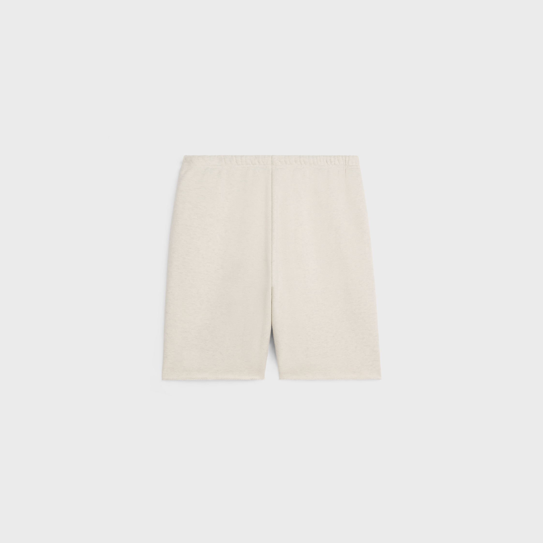 celine blason loose shorts in cotton fleece - 2