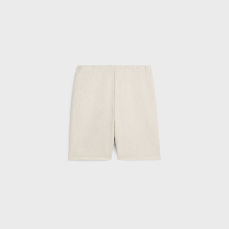 CELINE celine blason loose shorts in cotton fleece outlook