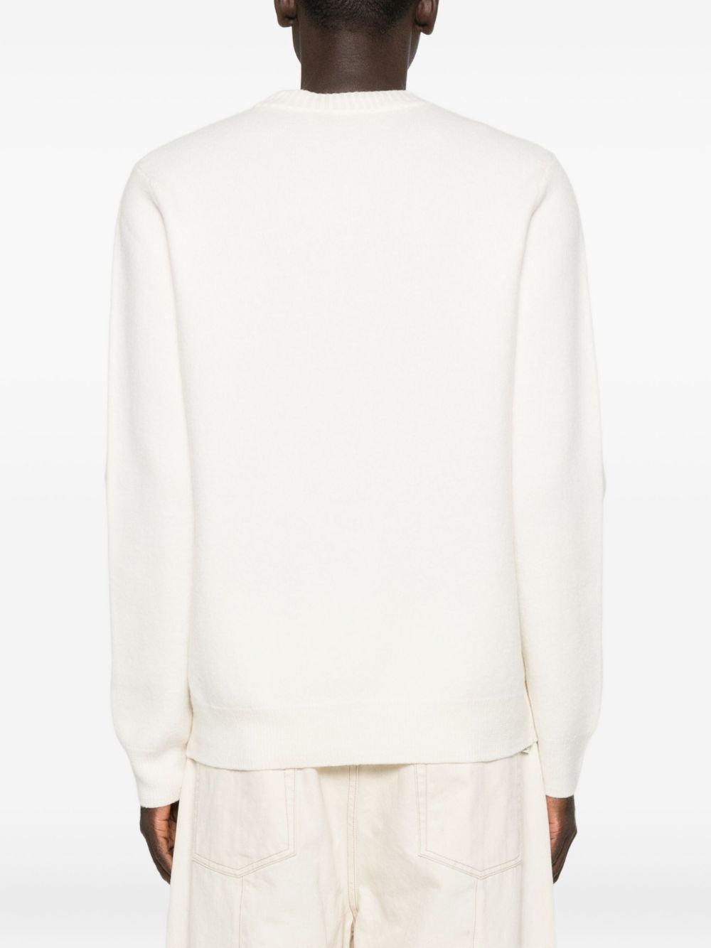crew-neck long-sleeve sweater - 4