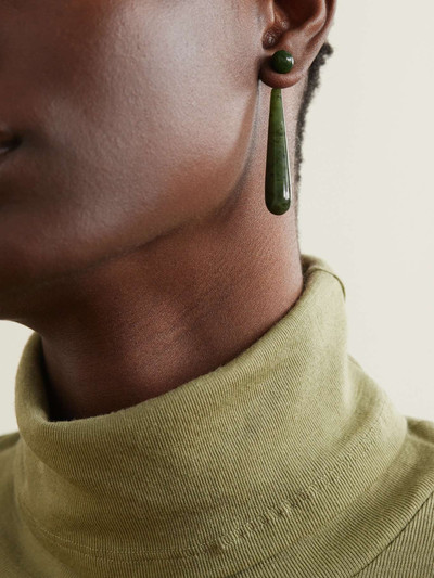 Sophie Buhai Medium Angelika jade earrings outlook