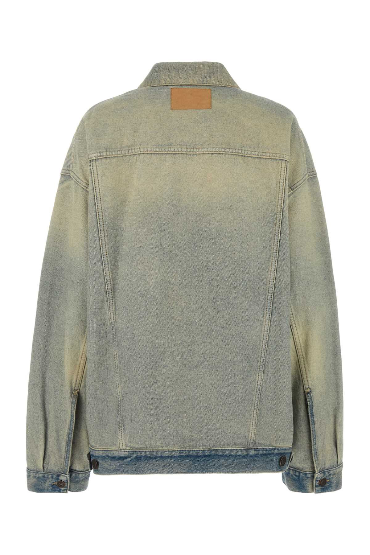 Balenciaga Women Denim Oversize Jacket - 2