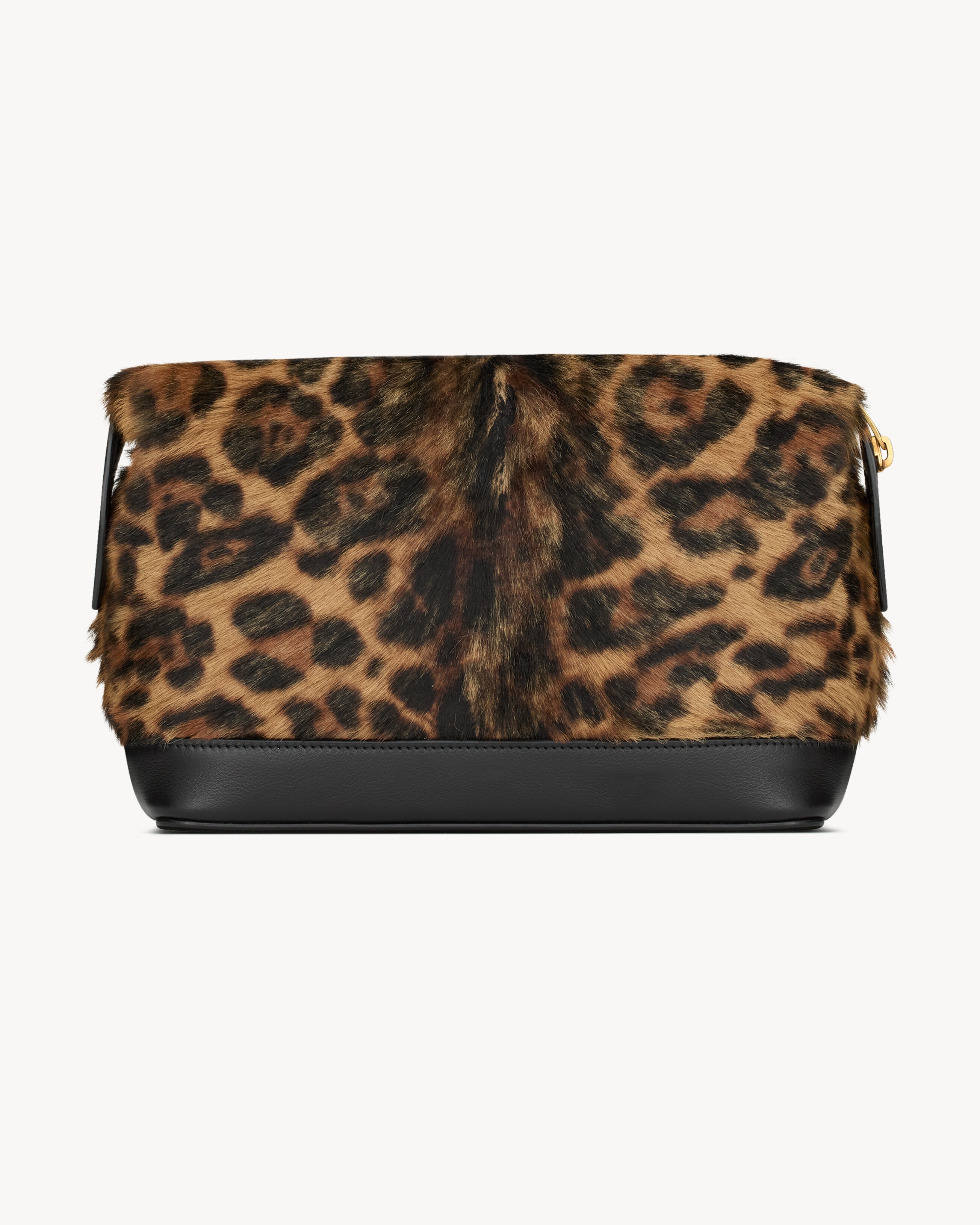 SAINT LAURENT PARIS SMALL POUCH IN PONY HAIR LEATHER - 2