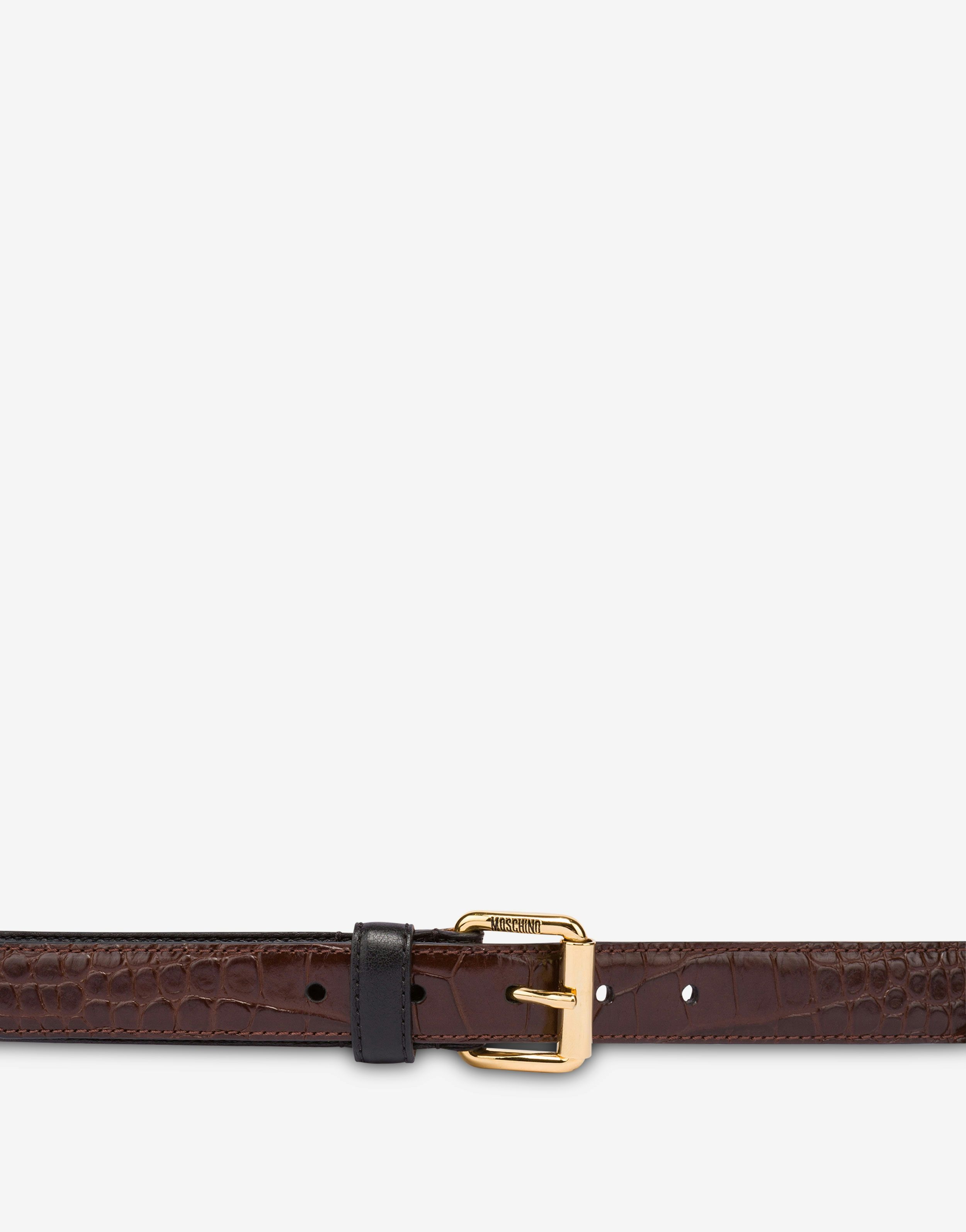 CALF PATCHWORK BELT - 2