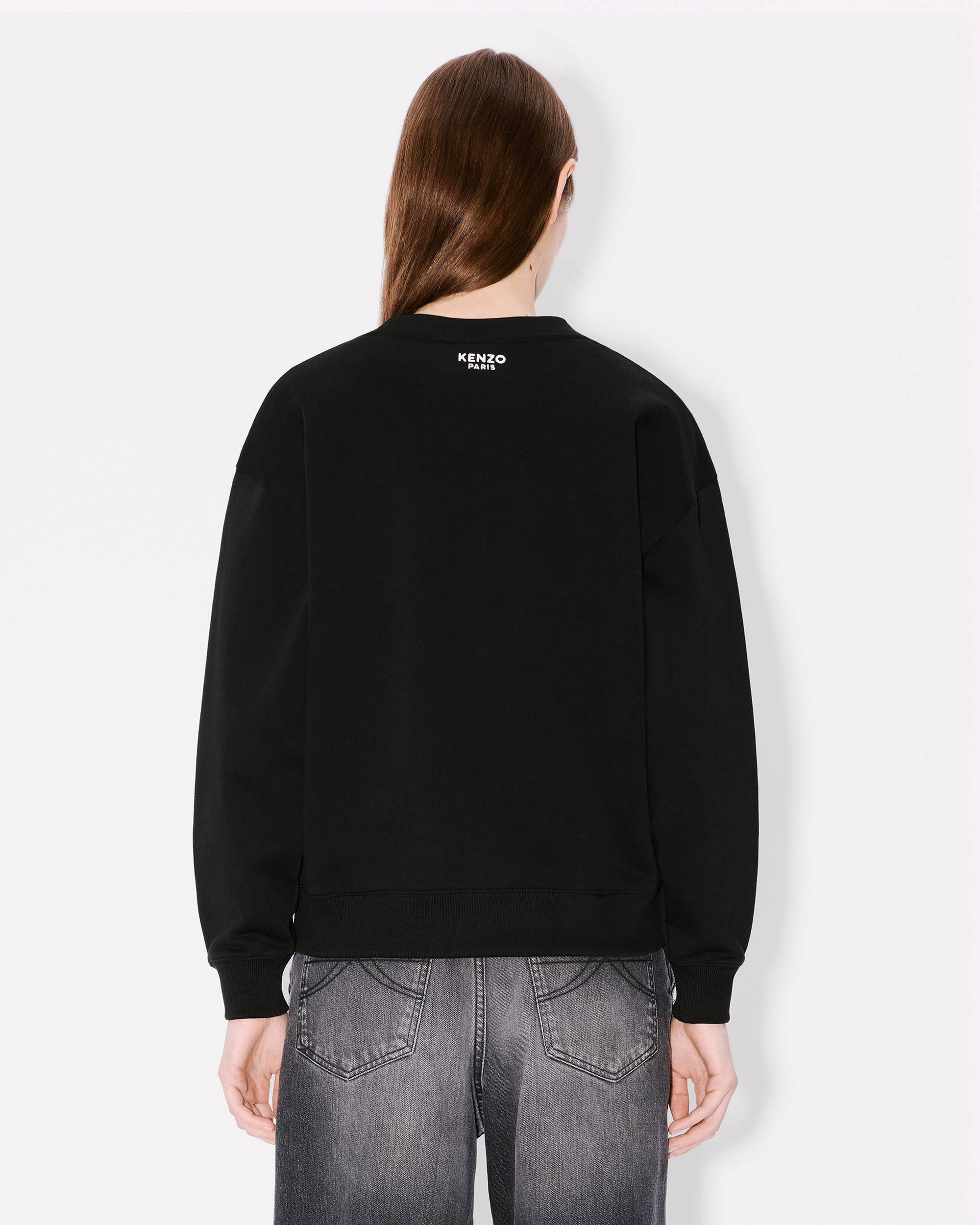 'Boke Flower' embroidered sweatshirt in cotton - 4