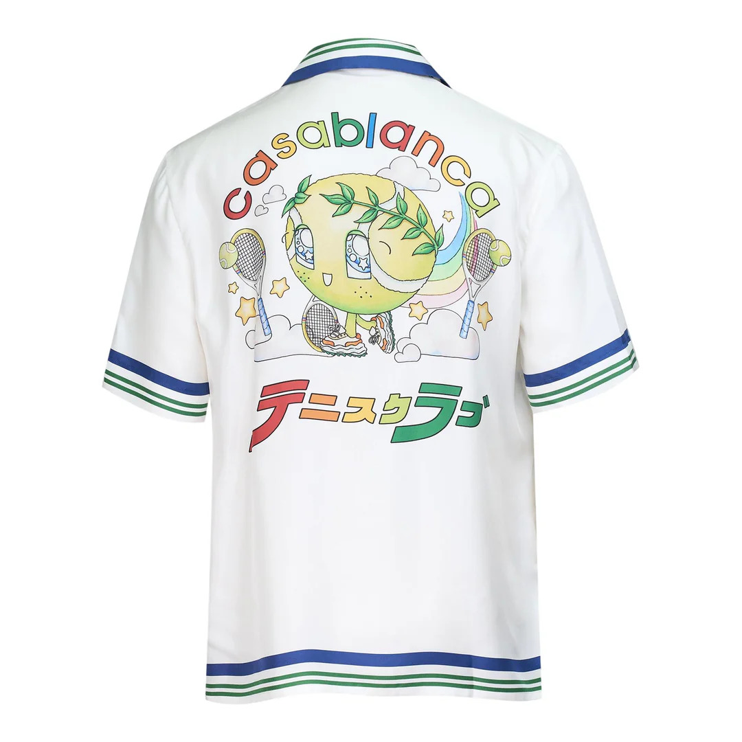 Cuban Collar Short Sleeve Shirt - 2