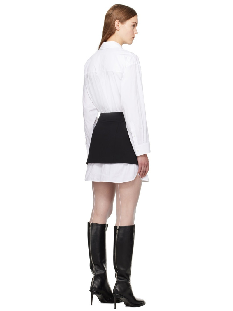 White Layered Minidress 3