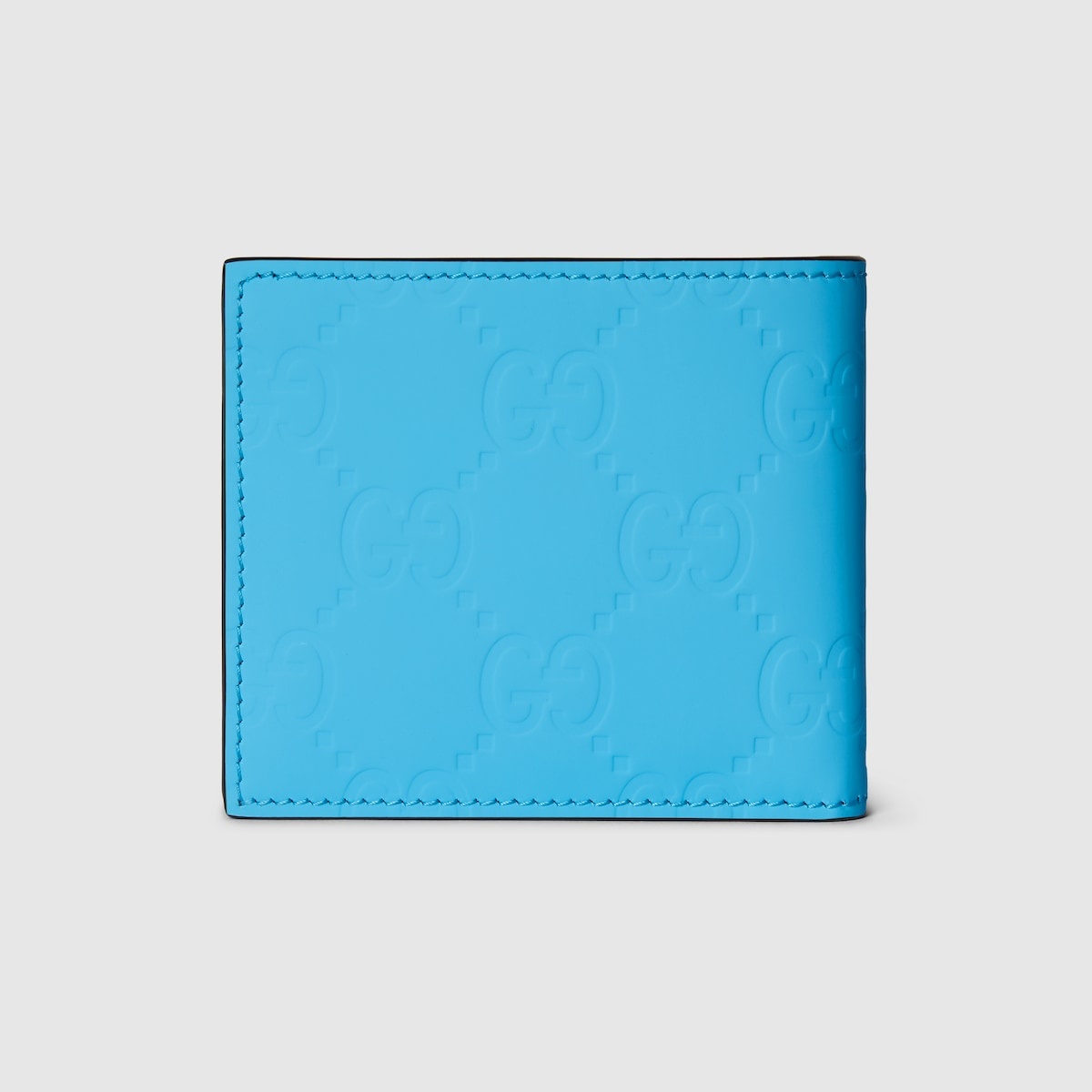 GG rubber-effect bi-fold wallet - 5